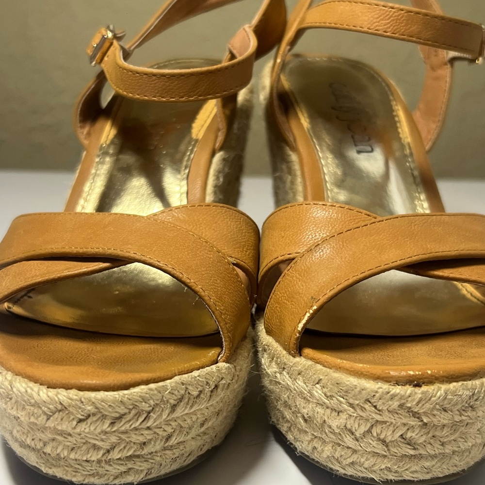 Aldo Tan Espadrille Platform Sandals